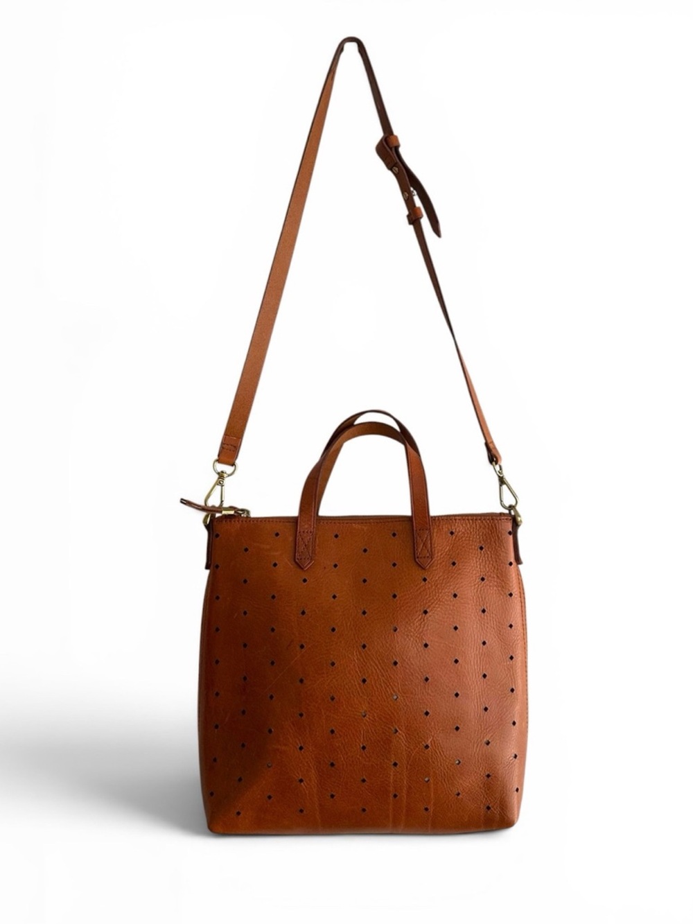 Madewell The Transport Crossbody Bag Mini Geo
Holepunch Edition English Saddle